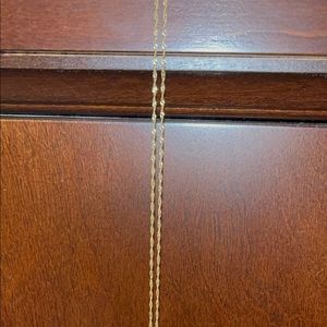 10kt stamped necklace ( 16” )